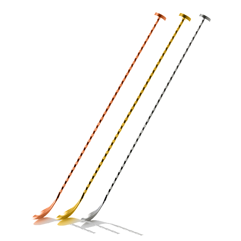Bar Spoon Twisted - Free Shipping 40cm Stainless Steel Cocktail