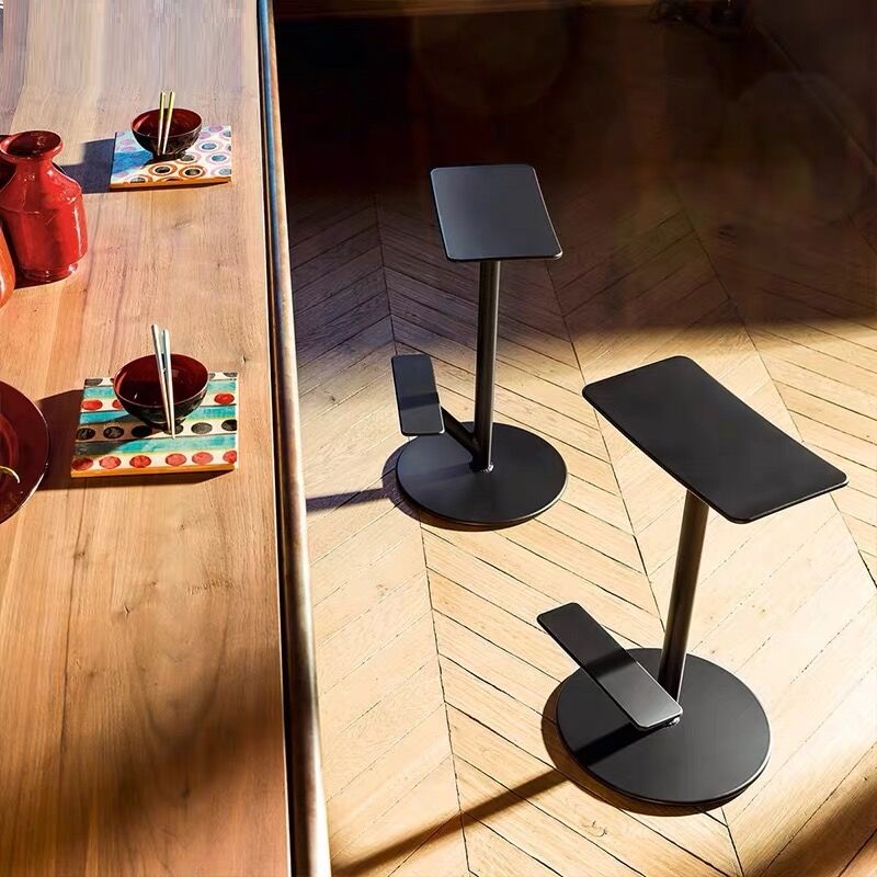 Home Bar Seating - Modern Metal Height Bar Stools Scandinavian