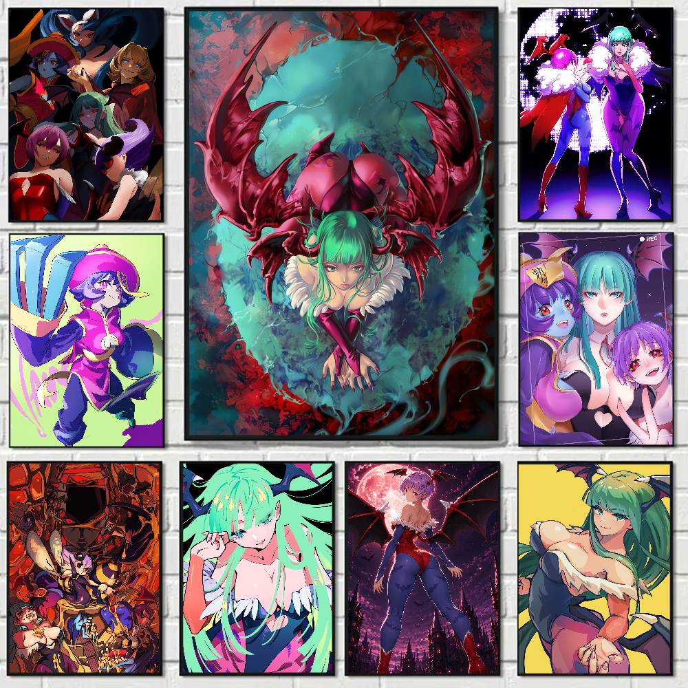 GAME Darkstalkers Anime Poster - Home Bar And Theater review and price