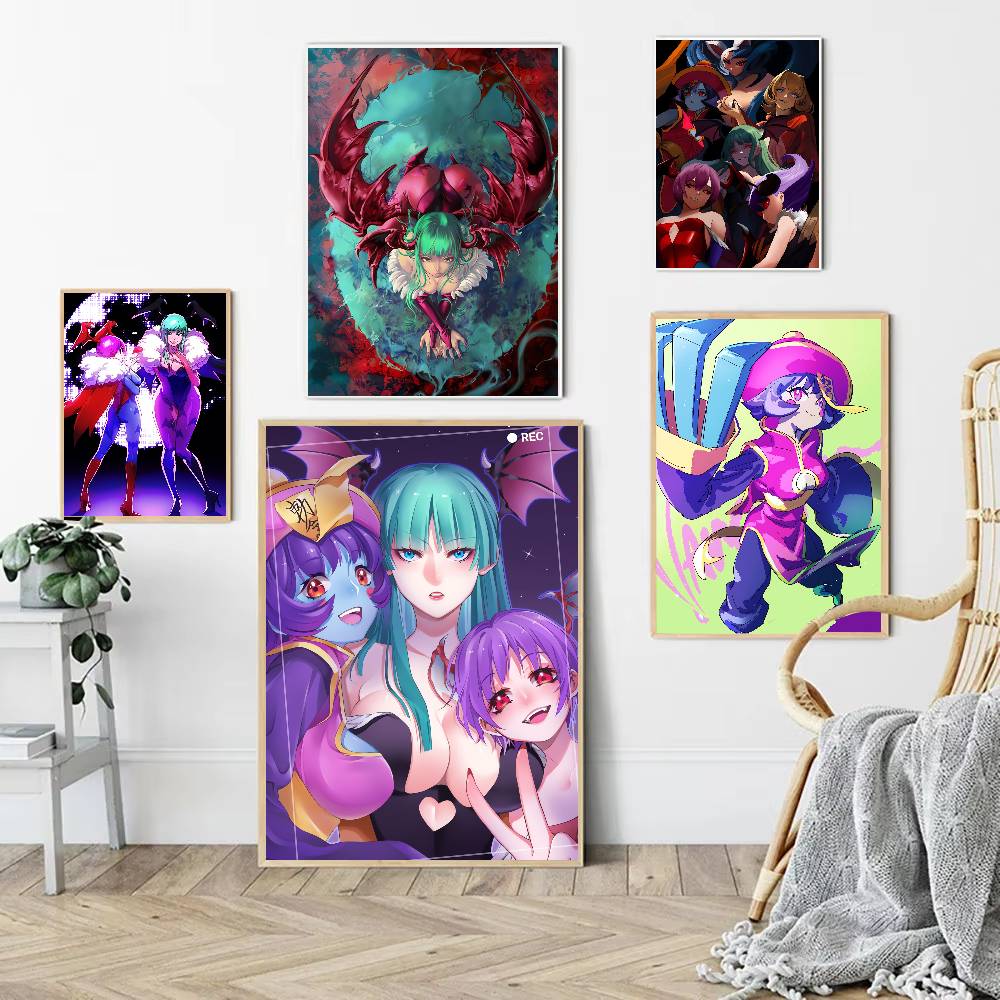 GAME Darkstalkers Anime Poster - Home Bar And Theater review and price