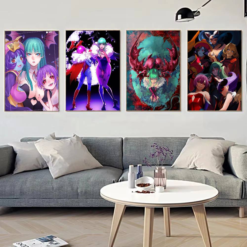 GAME Darkstalkers Anime Poster - Home Bar And Theater review and price