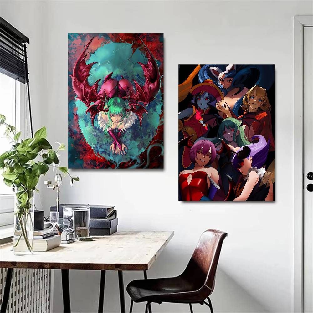 GAME Darkstalkers Anime Poster - Home Bar And Theater review and price