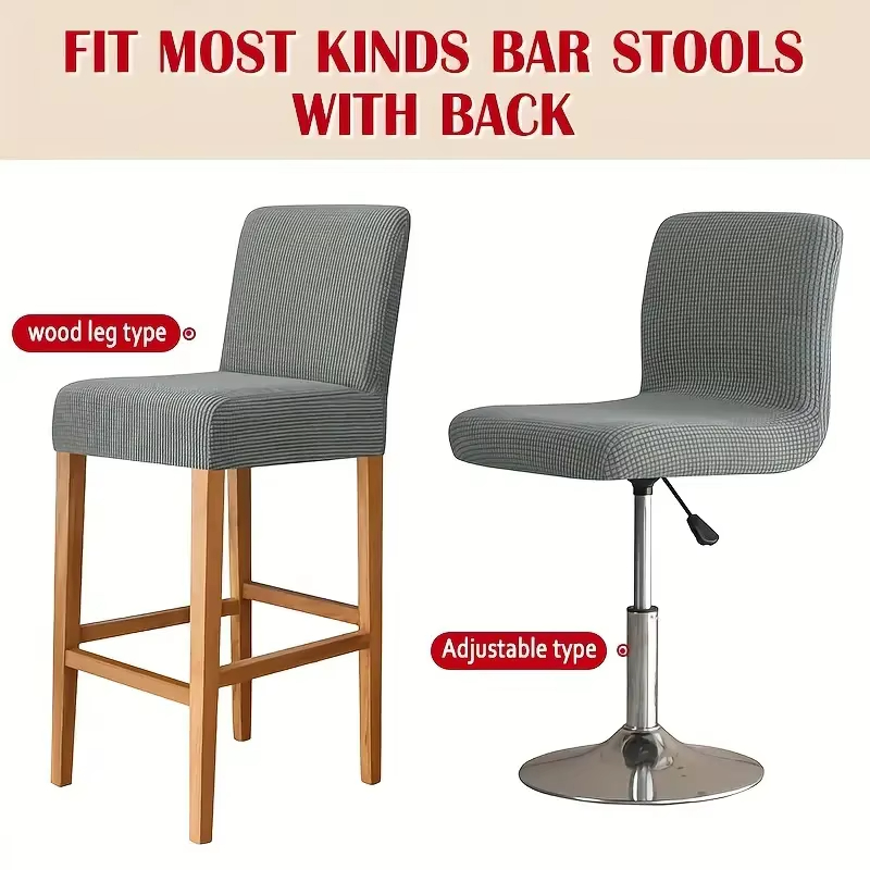 Jacquard Bar Stool Chair Cover - Home Bar Seating review and price