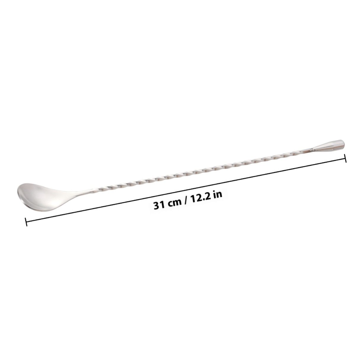 304 Stainless Steel Twisted Ba - Bar Spoon Twisted review and price