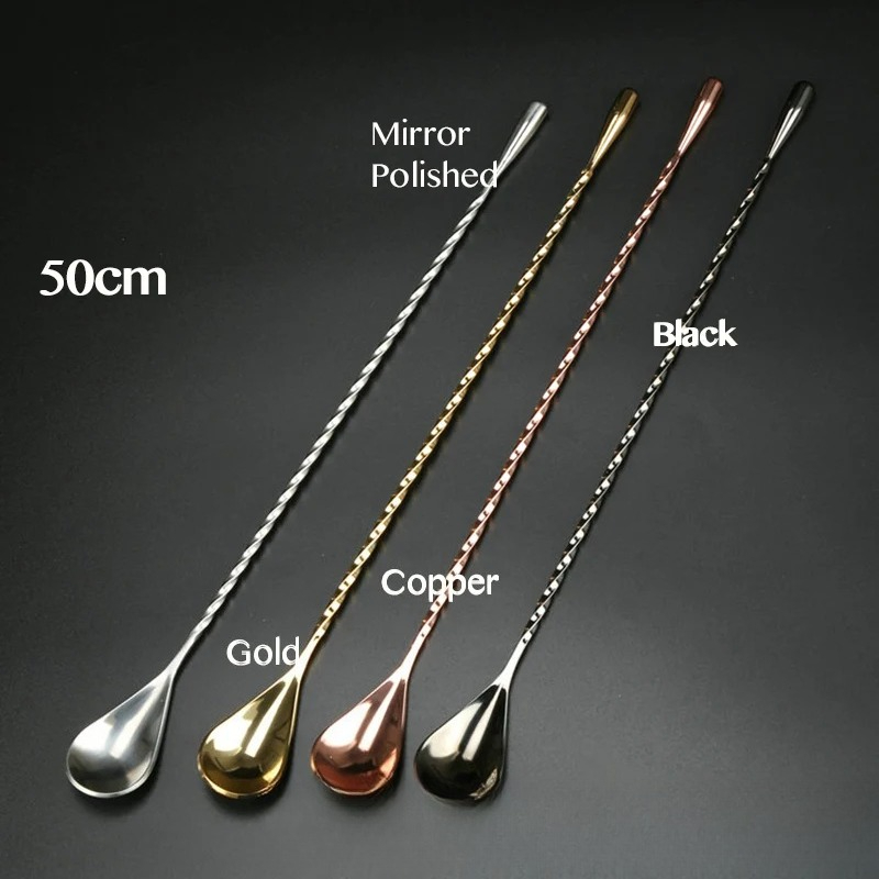50cm Cocktail Bar Spoon 304 St - Bar Spoon Twisted review and price