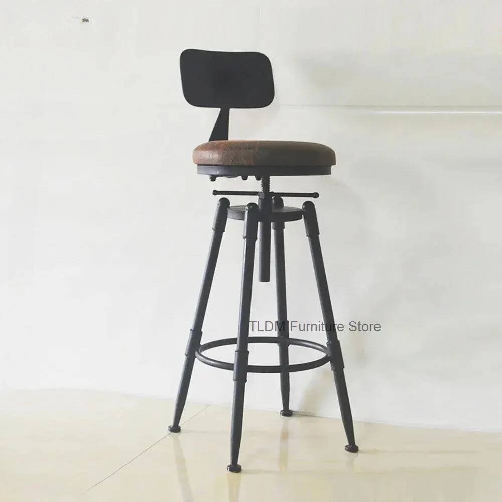 Retro Iron Bar Chair Counter S - Home Bar Seating review and price