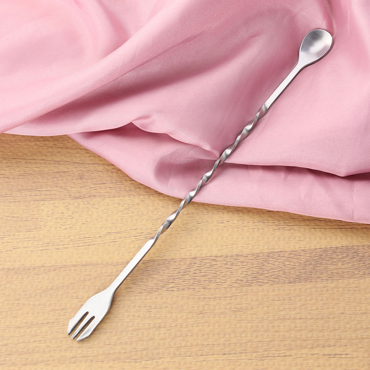 304 Stainless Steel Cocktail T - Bar Spoon Twisted review and price