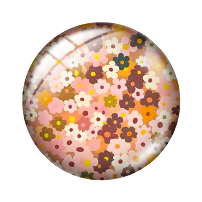 Retro Floral12/18/20/25mm glas - Old Fashioned Glass review and price