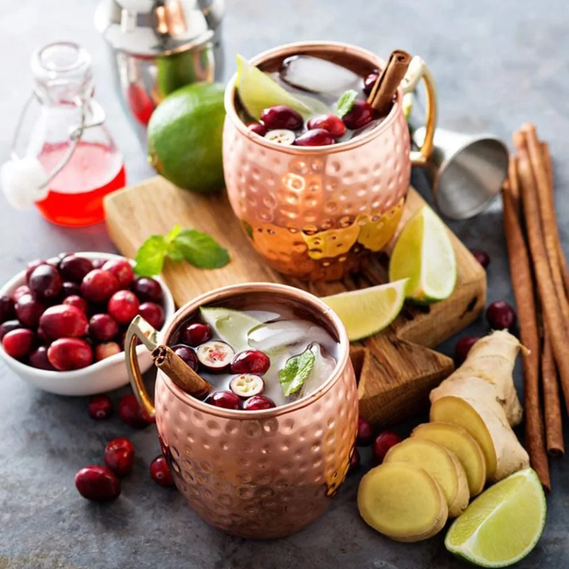 1-6PCS Cocktail Wine Cup Mosco - Mule Copper Mug review and price