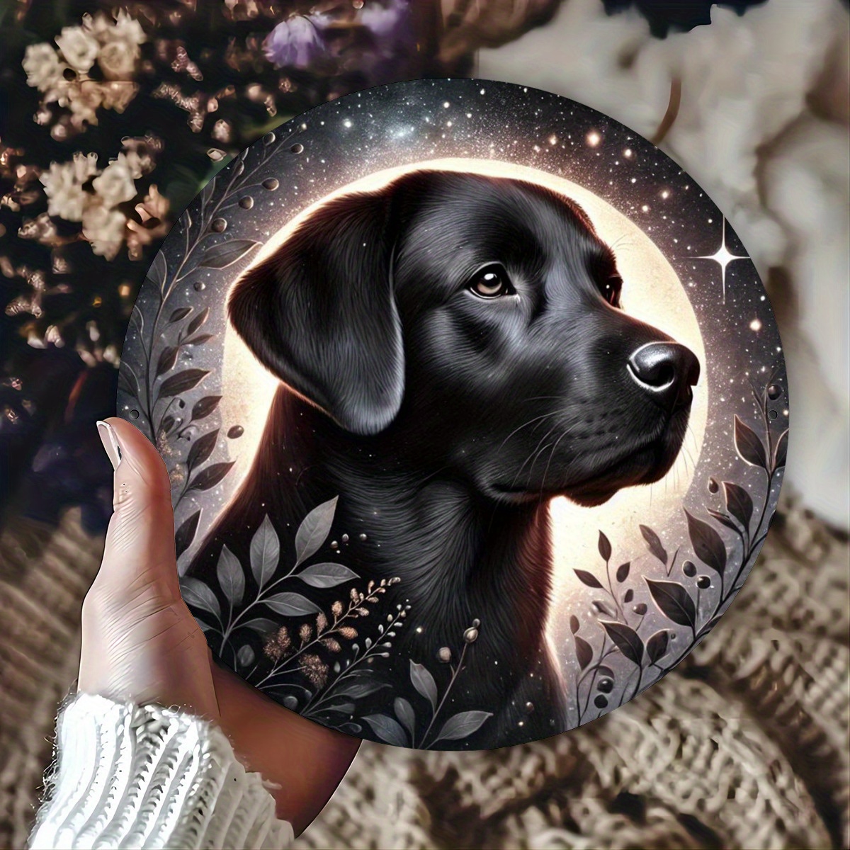 Charming Black Labrador and Ki - Home Bar And Kitchen review and price