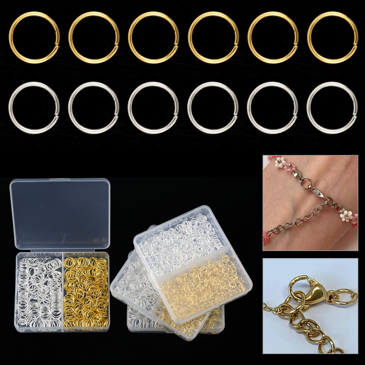 Boxed 4/5/6/7/8/10mm Gold Colo - Bar Cart Gold review and price
