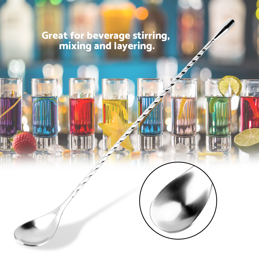 Stainless Steel Bar Wine Cockt - Bar Spoon Twisted review and price