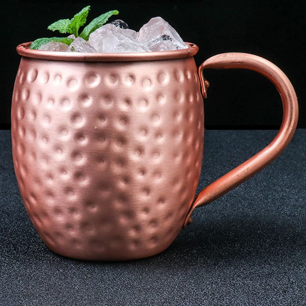 530ML 100% Pure Copper Mug Mos - Mule Copper Mug review and price