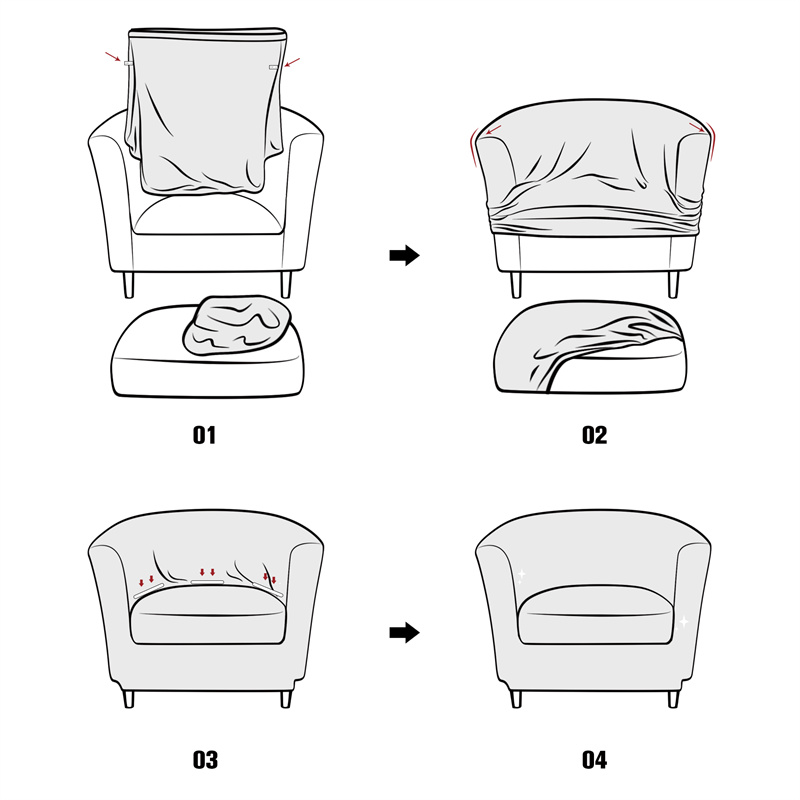Solid Color Club Armchair Cove - Home Bar Seating review and price
