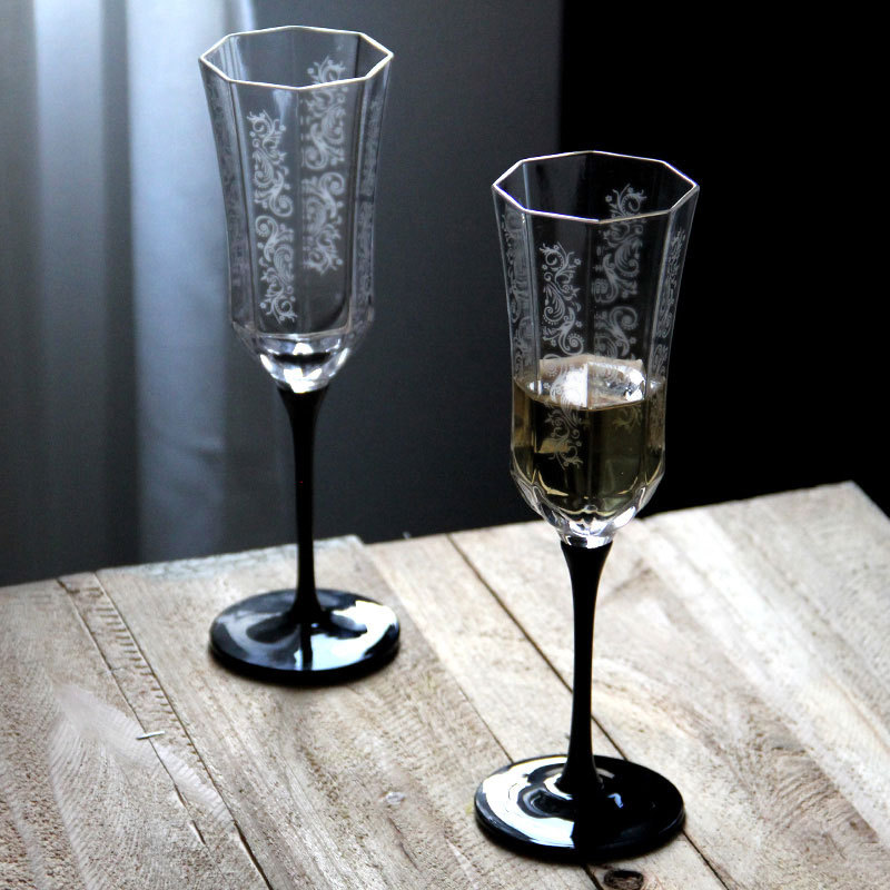 French Vintage Champagne Glass - Old Fashioned Glass review and price