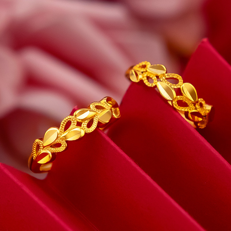 100% 18K Gold Jewelry rings fo - Bar Cart Gold review and price