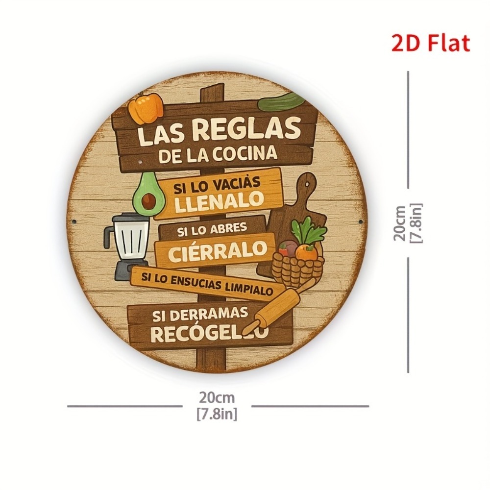 Rustic Farmhouse Dual Language - Home Bar And Kitchen review and price