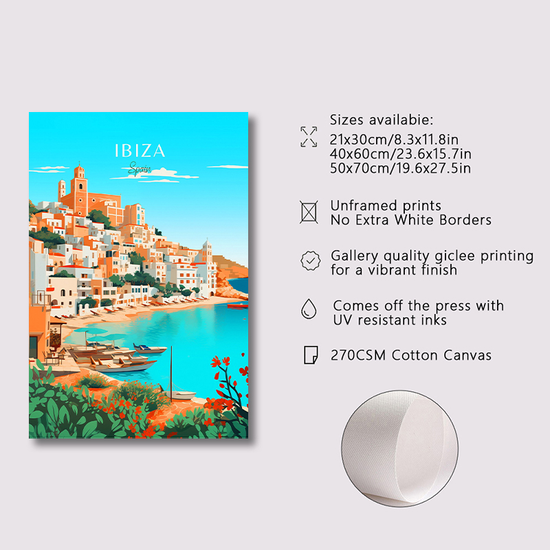 Spain Travel Poster Paris Gran - Home Barcelona review and price