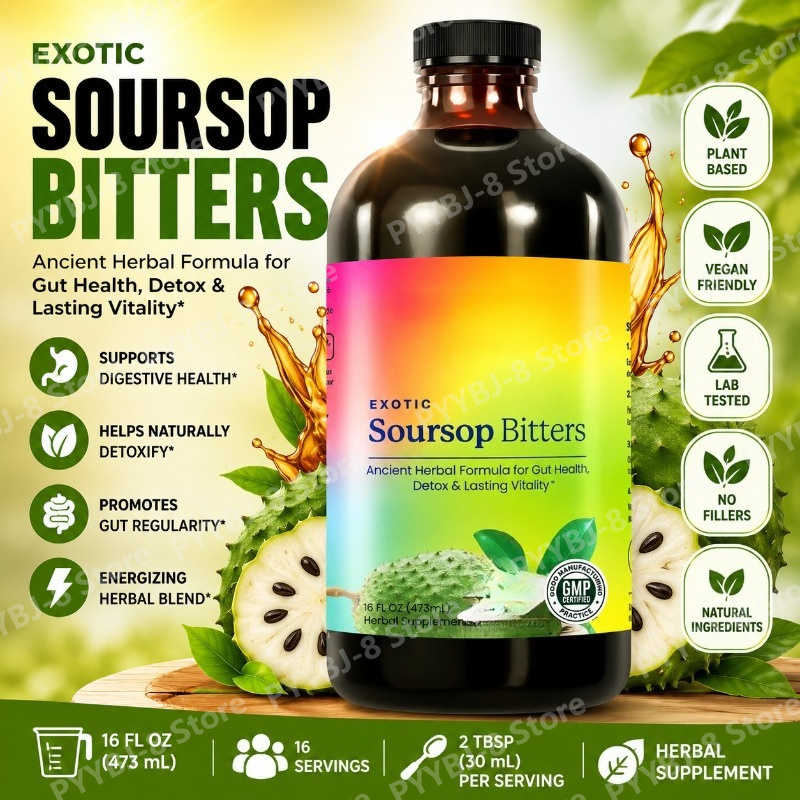 Soursop Bitters Drops Liquid 4 - Bitters Bottle Set review and price